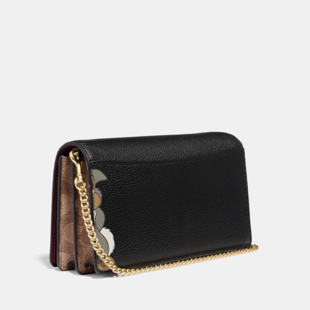 Disney X Coach Callie Chain Clutch With Thumper - Picture 2 of 4